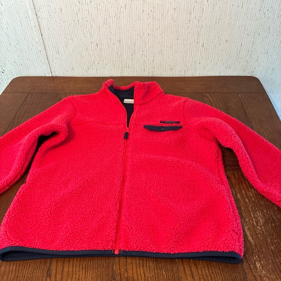 Columbia Sherpa/Fleece Jacket Women’s XL Pink - Picture 1 of 12